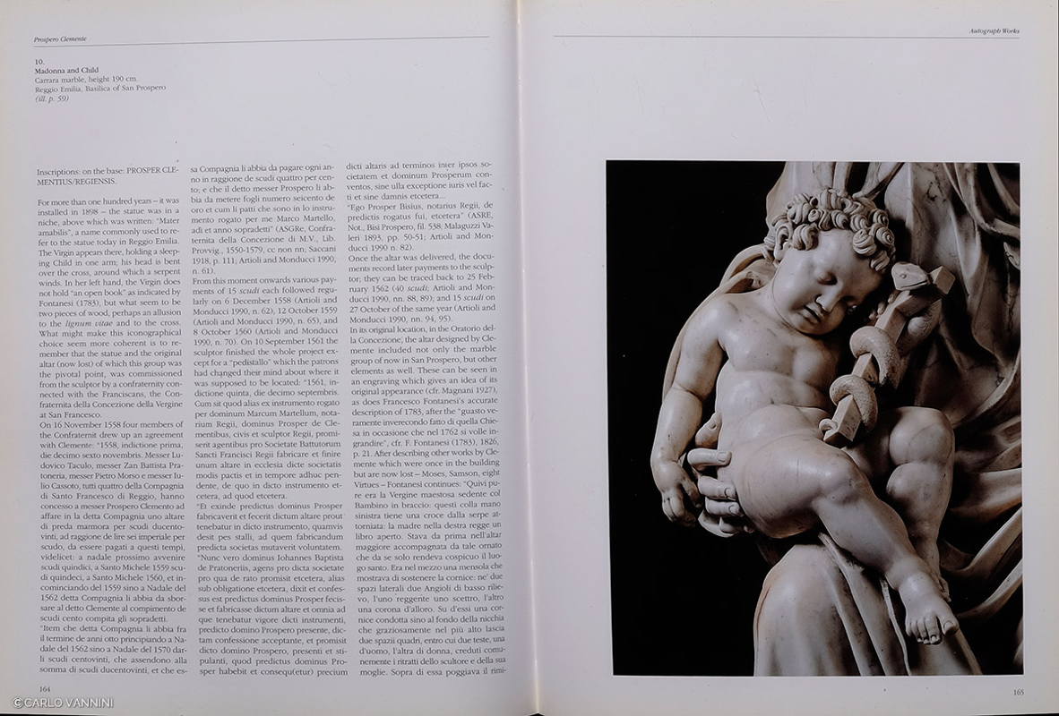 Prospero Clemente. A Mannerist Sculptor in Reggio Emilia, 2001
